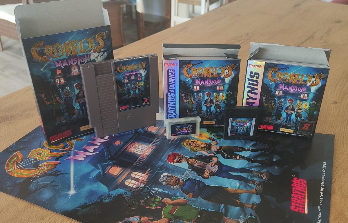 🎄CHRISTMAS GIVEAWAY!🎁 
Press demo edition #NES, #GBA and #GBC!  
1️⃣ Follow me! 🤩
2️⃣ Like and RT ❤️🔄
3️⃣ Tag your retrogaming friends 🗨️👥🕹️
Good luck! I wish you all a Merry Christmas! ⭐🥳