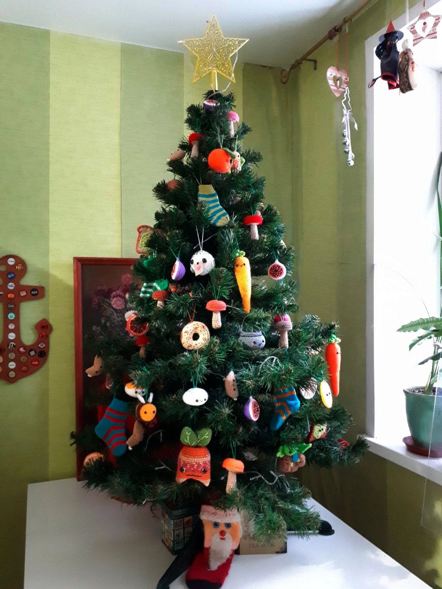 blackkingsdream's tweet photo. My New Year Tree)))
#Calendar #HappyNewYear #Amigurumi #myhandmade https://t.co/d7bg4lzFoT