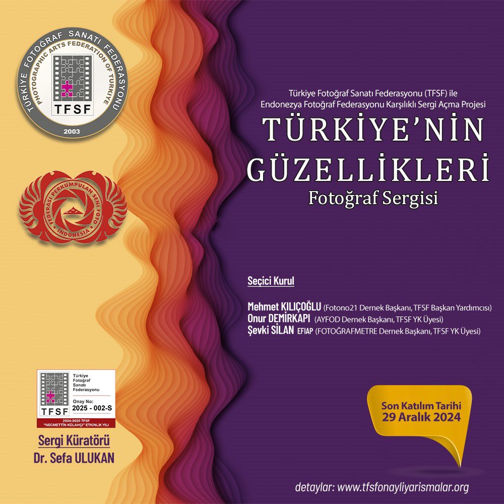 tfsf_official's tweet photo. https://t.co/qd1U7l6VUj
#TürkiyeninRenkleri #TFSF #Sergi #exhibition #photoexhibition https://t.co/L7uoDzplOT
