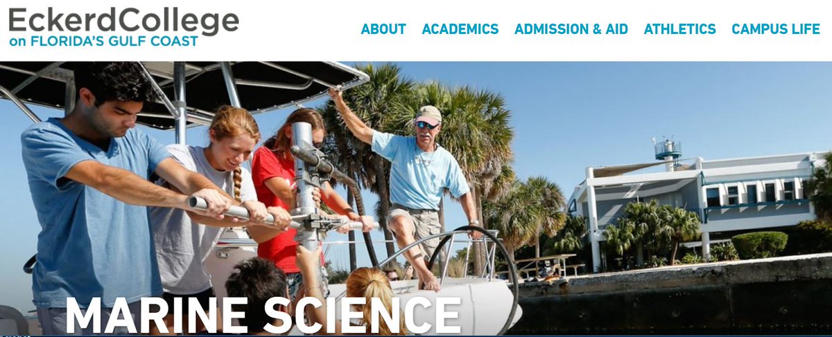 TT Position: Asst Prof Marine Science (Botanist, Plant Biology or Phycology) @eckerdcollege/marinescience Apply:
 eckerd.exacthire.com/All_Open_Jobs?…[]
Premier, Waterfront Undergraduate Campus, St. Petersburg, FL.