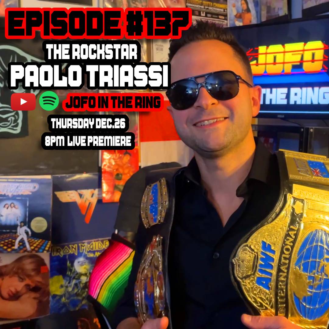 jofointhering's tweet photo. Paolo Triassi: Rivalries, Titles &amp; his Montreal Wrestling Roots
Paolo discusses his journey to becoming Cruiserweight and AIWF International Champion,  rivalries with Jonny Taco and Victor Castella., talks about his training with Dru Onyx, and  his future goals in the wrestling https://t.co/RUOIFU7wkz