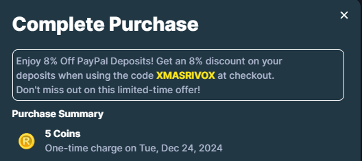 Got some X-Mas top ups! 
$50 to give away between 10 people

- Mention 2 people
- Like, RT, and follow 
- comment your username

Use code XMASRIVOX at checkout for a discount!