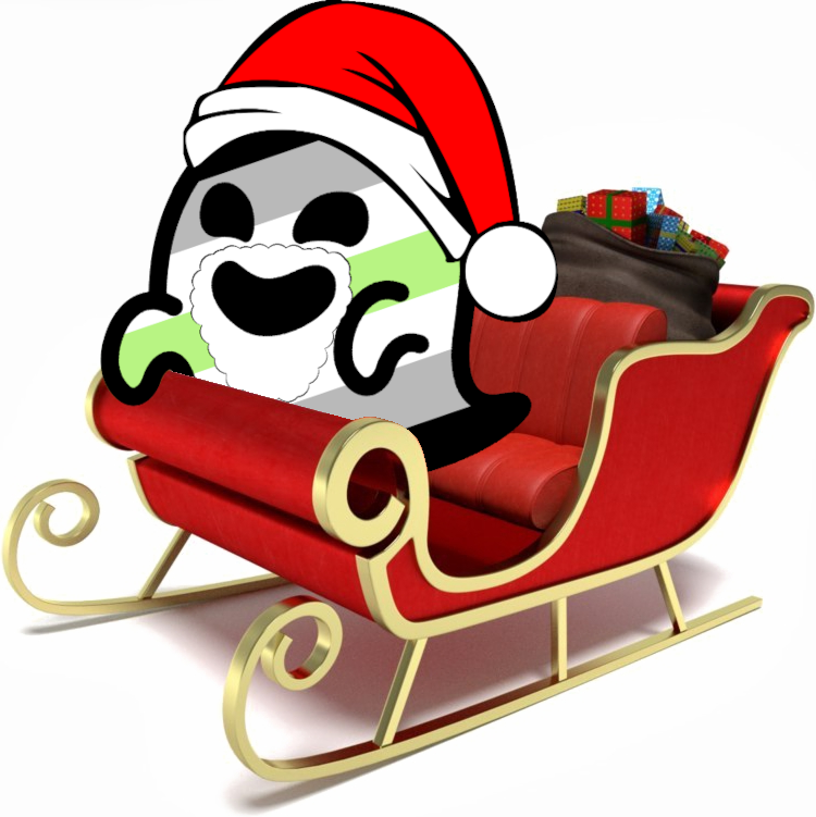 BioGhost's tweet photo. The Ghost of Christmas Presents wishes you a Merry Christmas https://t.co/H7T9oWr4le