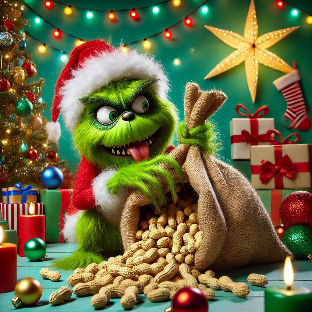 Don’t let the Grinch take your nuts this year!
🥜🥜🥜🥜🥜🥜🥜🥜🥜🥜🥜🥜🥜🥜🥜