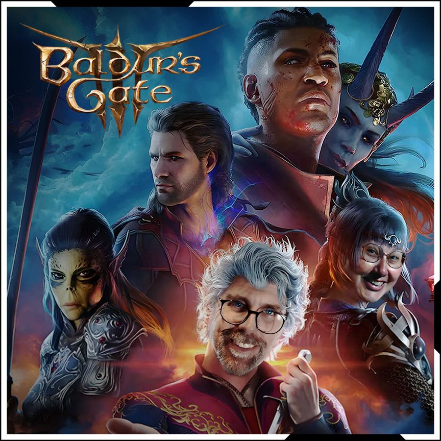 NotTheBestCo's tweet photo. A fresh adventure starts this Christmas Eve. Only a year behind starting this game of the year winner; the Mrs. and I are starting #BaldursGate3. Can we put 20 plus years of marriage to good use, or end up in the character creator forever: https://t.co/vehHKSs5sE

#NotTheBest https://t.co/RjPEPnzvLO