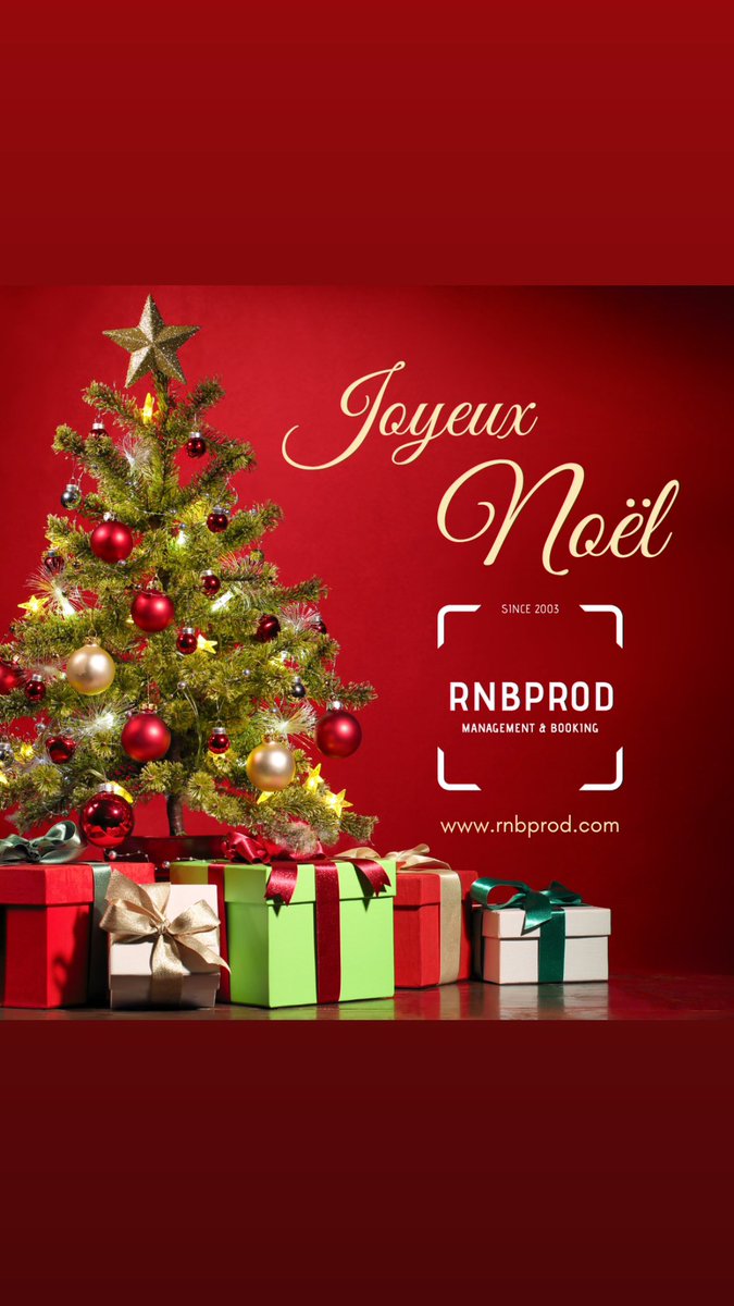 RnbProd's tweet photo. Bon Noël à tous ! 🎄🥳🍾🎅🏻 https://t.co/vMIDhlWoVX