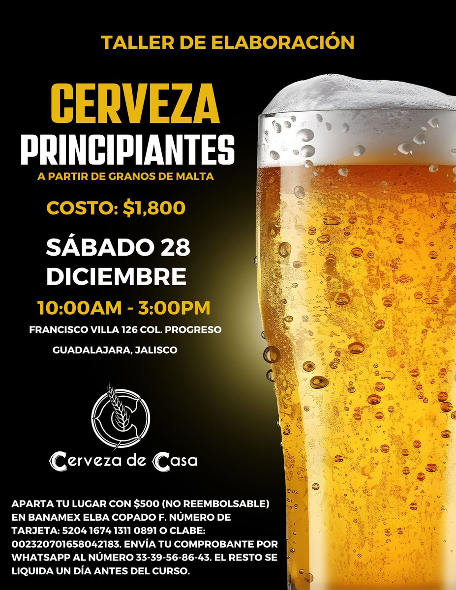elbacf's tweet image. Sábado de hacer cerveza