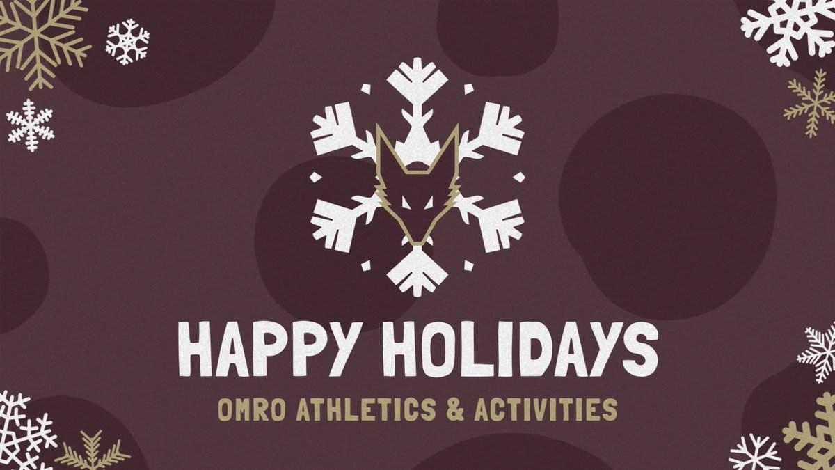 HAPPY HOLIDAYS FOX FAMILY!