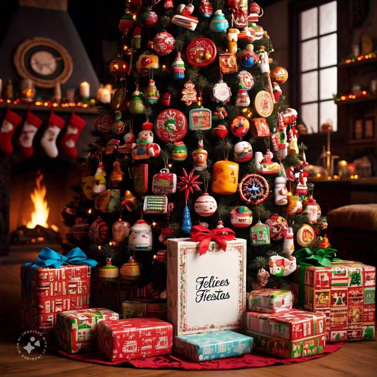 Que esta Navidad traiga amor, paz y esperanza a cada rincón de sus hogares. 🎄❤️ #HappyHolidays #FelicesFiestas #FelizNavidad