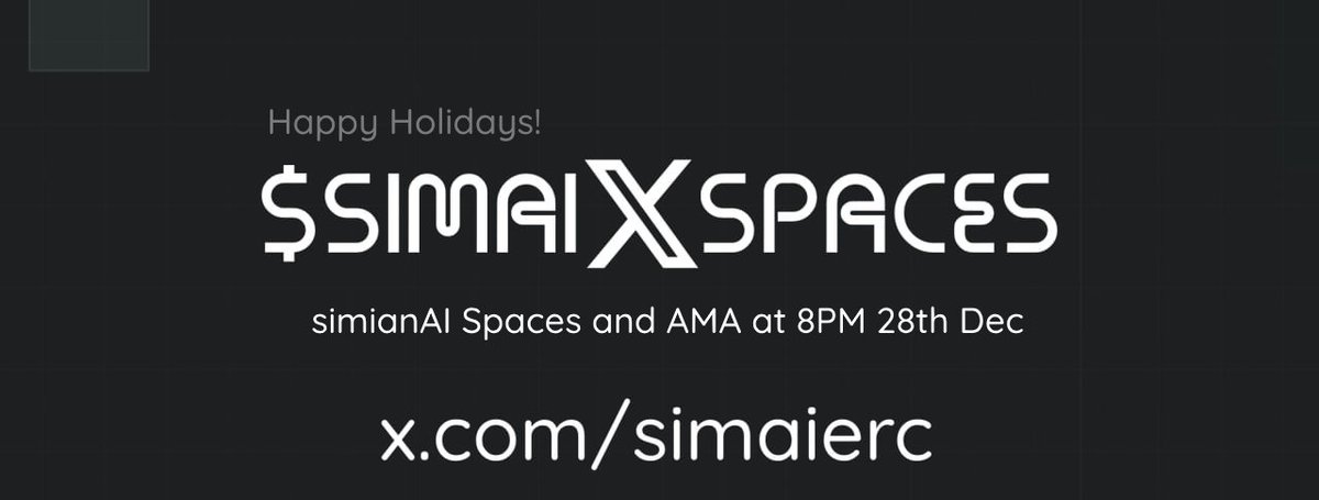 $SIMAI / simianAI tweet media
