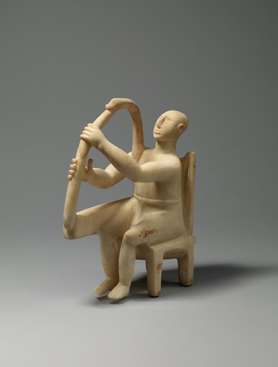 SandstoneGlobal's tweet photo. These striking sculptures are from Greece’s Cycladic Islands, so called because they encircle the sacred island of Delos. Learn more about these enigmatic civilisations in A Greek Odyssey With @bettany_hughes. Stream now on @PrimeVideo and @channel5_tv #CycladicArt #GreekHistory https://t.co/FmxLeD3csl