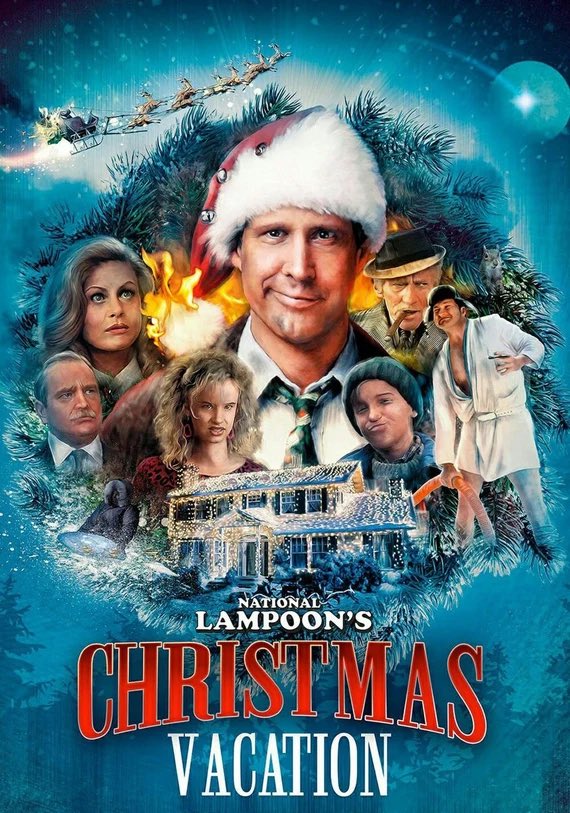 Repost if you’re spending Christmas Eve with the Griswolds!! 🎅🏼🎁❄️⛄️🎄
