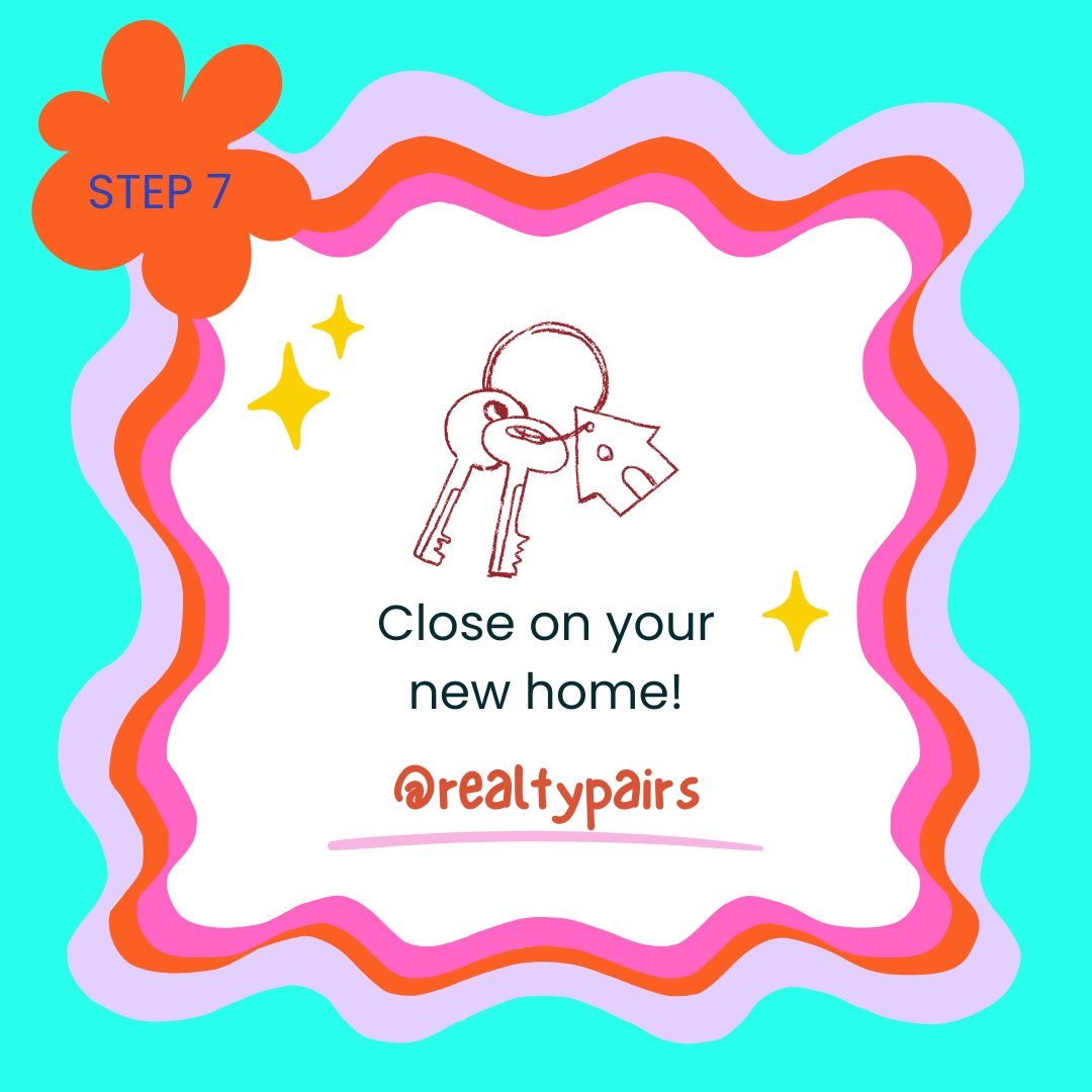 Realty_Pairs's tweet photo. Buying a home can be a scary process but don't worry, take a breath, check these steps and go for it. 
.
.
.
.
#home #buy #realtypairs #credit #realestate #agent #broker #inspection #close #inspiration #family #living https://t.co/iuZO4ID2OA