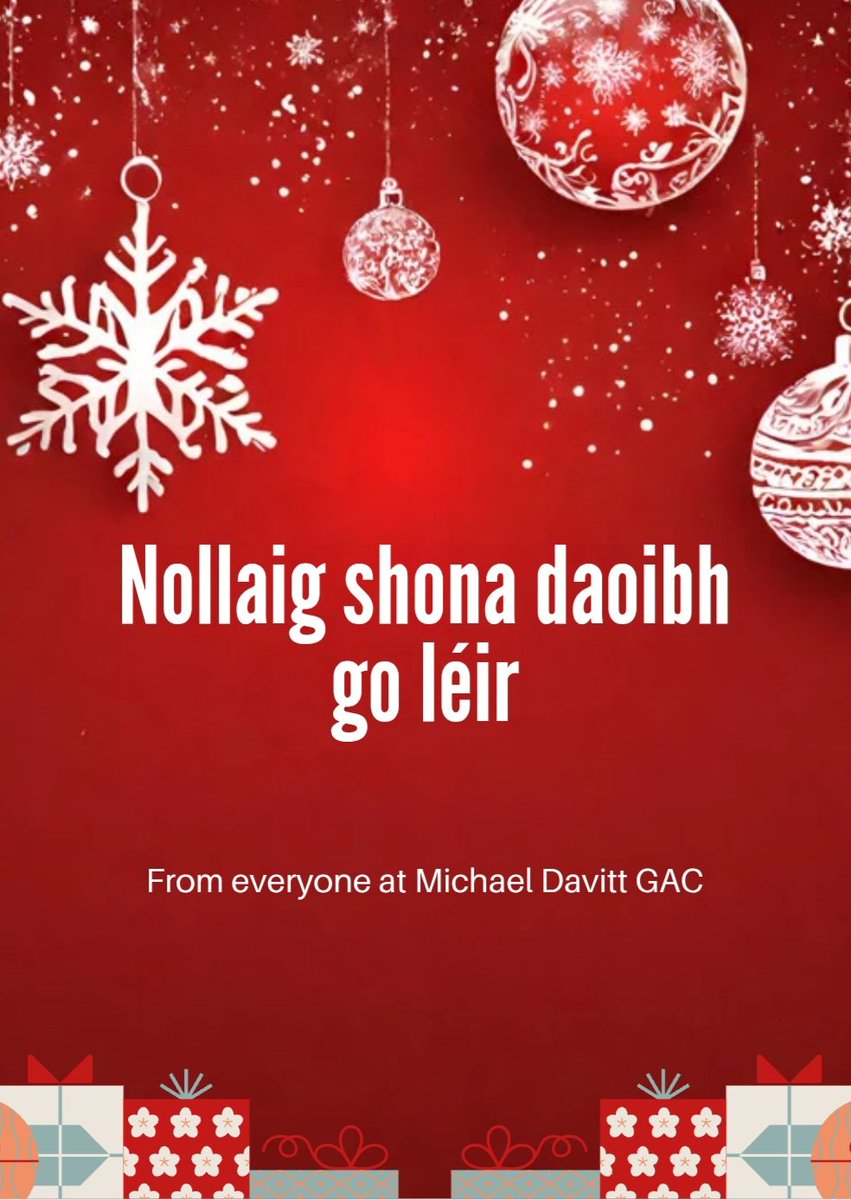 Merry Christmas to our players, members, supporters and patrons.