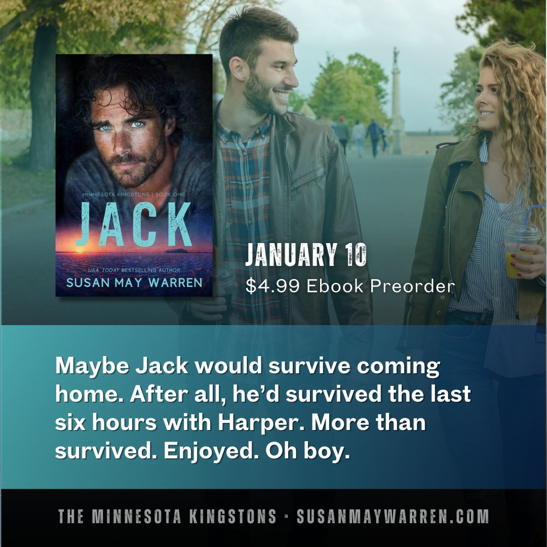 Get ready to meet Jack, a tracker with a past he’s trying to escape...

Don't forget to preorder JACK while it's still on sale for $4.99!! #linkinbio⁠
⁠
My store (ebook available early right now!): ⁠susanmaywarrenfiction.myshopify.com/collections/mi…⁠
Amazon: amazon.com/Jack-Minnesota…