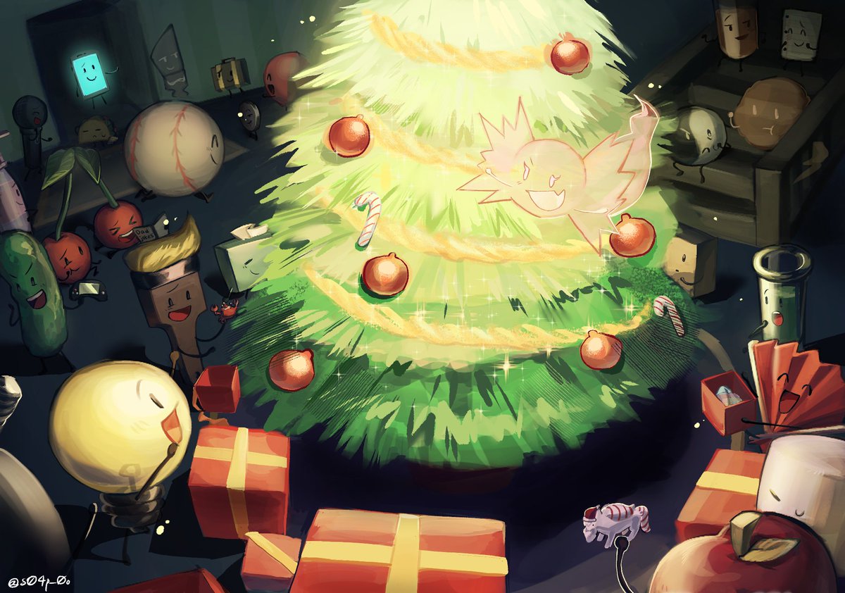 #inanimateinsanity #ii 
Christmas at the purgatory mantion🌟