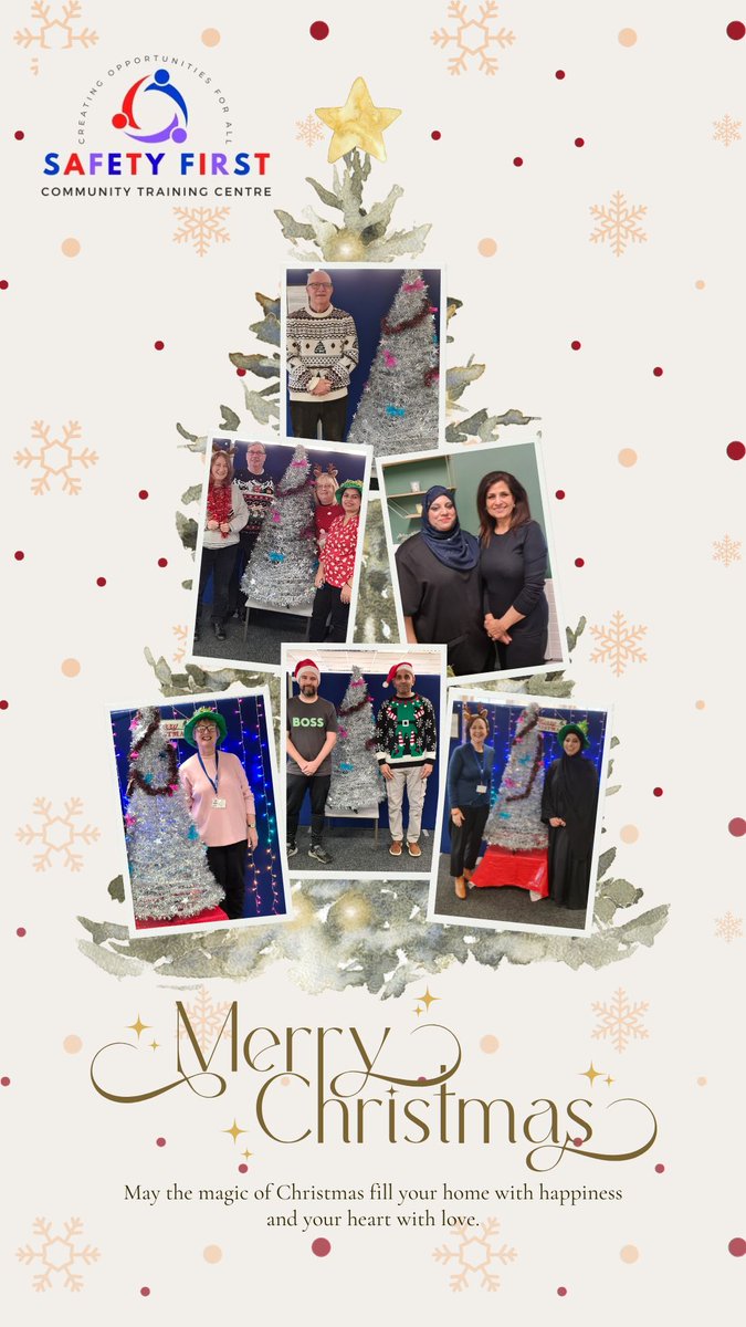 Safety First CTC (@firstctc) on Twitter photo Wishing you all a Merry Christmas! May this festive season bring joy, gratitude, cherished memories, filling your hearts & homes with happiness & good health from all the Team at <a href="/FirstCtc/">Safety First CTC</a>
#merrychristmas📷 #christmas2024 #workingtogether #TransformingLives Wishing you all a Merry Christmas! May this festive season bring joy, gratitude, cherished memories, filling your hearts & homes with happiness & good health from all the Team at <a href="/FirstCtc/">Safety First CTC</a>
#merrychristmas📷 #christmas2024 #workingtogether #TransformingLives