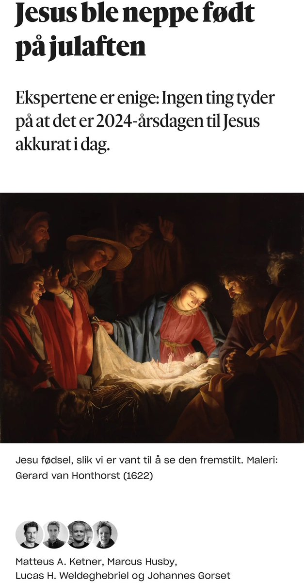 Årets beste julebyline! vg.no/nyheter/i/LMe6…