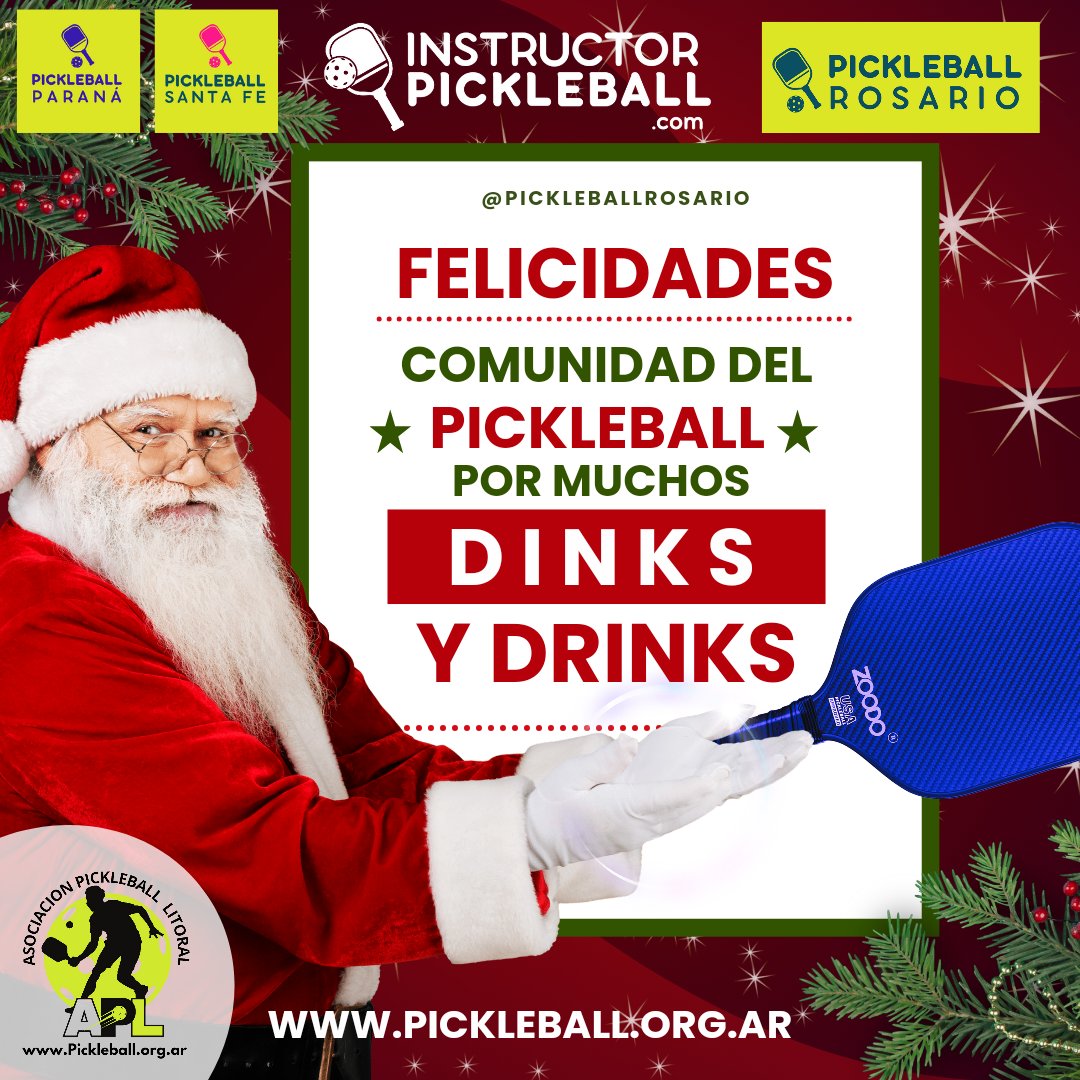 Felicidades #comunidad del #Pickleball #Argentina!!! Por muchos más #dinks y "drinks" <a href="/PickleballRos/">Pickleball Rosario</a>