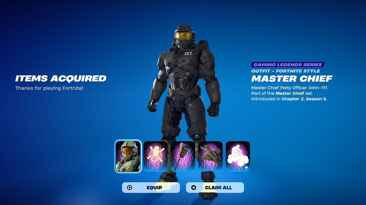 HYPEX's tweet image. CONFIRMED — BLACK MATTE MASTER CHIEF IS NOW UNLOCKABLE AGAIN AFTER BACKLASH 🔥

"We apologize for the confusion from our previous tweet saying it was no longer available."