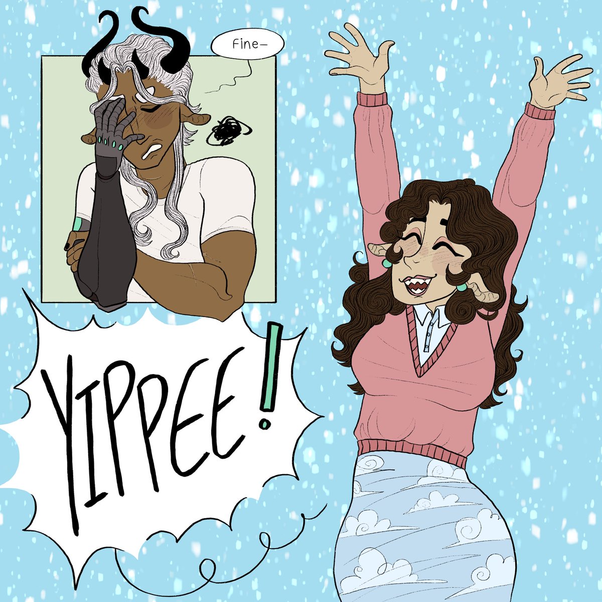 jellyyshaark's tweet photo. Be interested in my ocs NOW!!!!!!!! /j #hit52comic https://t.co/6MZyCUUwoQ