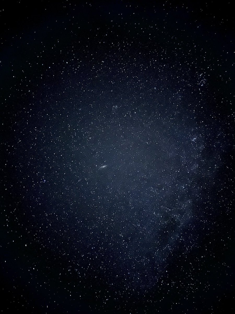 Quería enseñar el cielo estrellado que se ve desde el campo de Jaén. #nochebuena2024