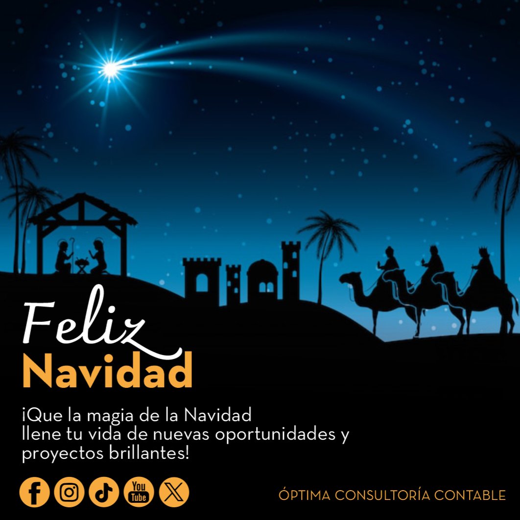 Optima_Contable's tweet image. ¡Feliz Navidad! 🎄