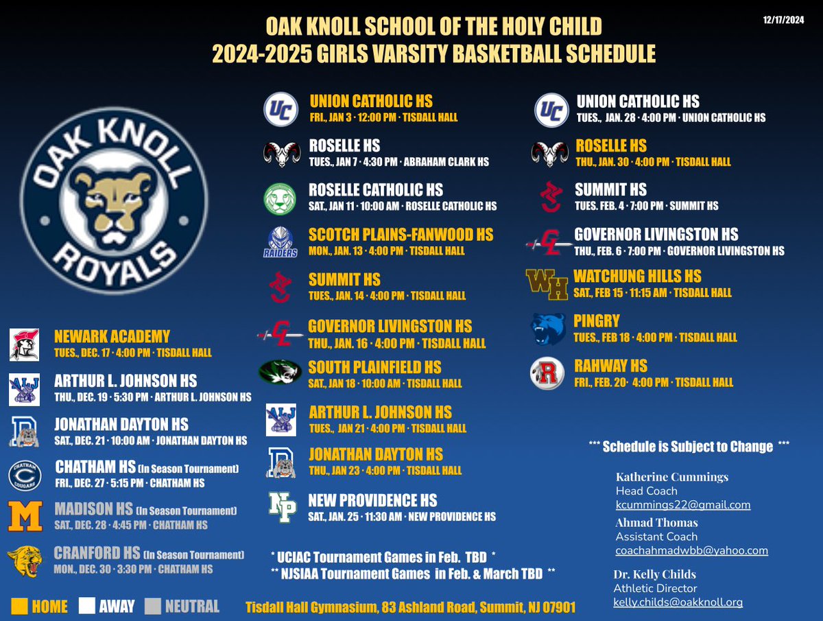 Malaya Jones (@themalayajones) on Twitter photo Looking forward to competing with my <a href="/OakKnollRoyals/">Oak Knoll Royals</a> teammates this season.
Come check us out this season! Looking forward to competing with my <a href="/OakKnollRoyals/">Oak Knoll Royals</a> teammates this season.
Come check us out this season!