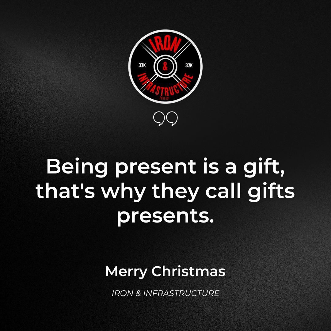 jacobemery44's tweet image. Wishing you a Merry Christmas filled with moments that matter most. Stay grateful, stay grounded. 🎄

#ironandinfrastructure #mindset #personaldevelopment