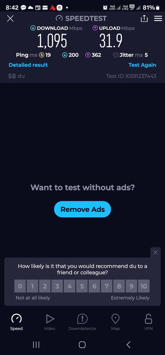 Asim4pakistan's tweet image. Just 1.095 Gbps 😇😇😇 internet speed.... is it not that good??? 

#NetSpeed #internet
