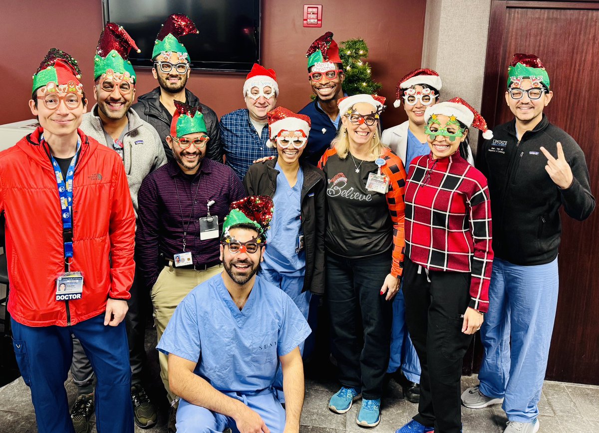 SUNY Upstate Cardiology Fellowship (@upstatecardiol1) on Twitter photo 🎄Happy Holidays from our cardiology team to yours! 🎁
<a href="/Syedarqum1/">Syed A Huda</a> <a href="/RonakBharucha/">Ronak Bharucha, DO</a> <a href="/ashwath_ashwini/">Ashwini K Ashwath</a> <a href="/AndersonPrimus1/">Anderson Primus</a> <a href="/CynthiaTaub/">Cynthia Taub</a> 🎄Happy Holidays from our cardiology team to yours! 🎁
<a href="/Syedarqum1/">Syed A Huda</a> <a href="/RonakBharucha/">Ronak Bharucha, DO</a> <a href="/ashwath_ashwini/">Ashwini K Ashwath</a> <a href="/AndersonPrimus1/">Anderson Primus</a> <a href="/CynthiaTaub/">Cynthia Taub</a>