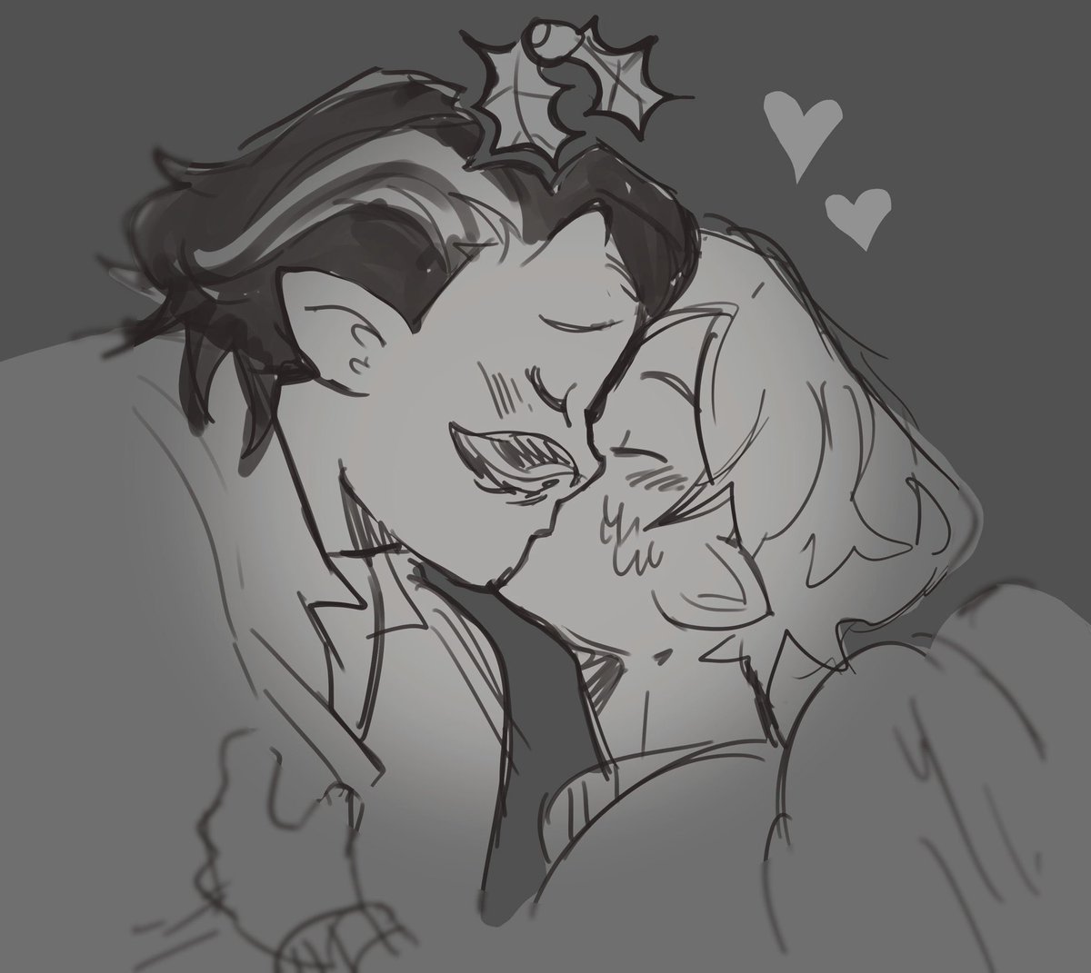 muftiys's tweet image. merry christmas! 🎄#grumbo #grianfanart #mumbojumbofanart