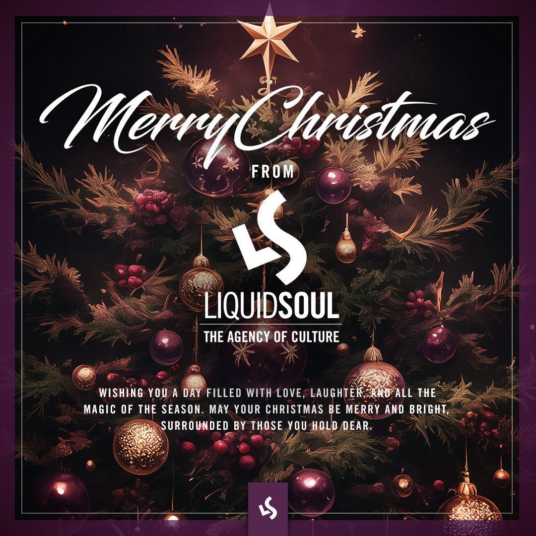 🎄✨ Wishing you a season filled with joy, love, and laughter! Thank you for being part of the LIQUID SOUL family. Here’s to a bright 2025 ahead! 🌟🎁

#HappyHolidays #LIQUIDSOUL #Gratitude