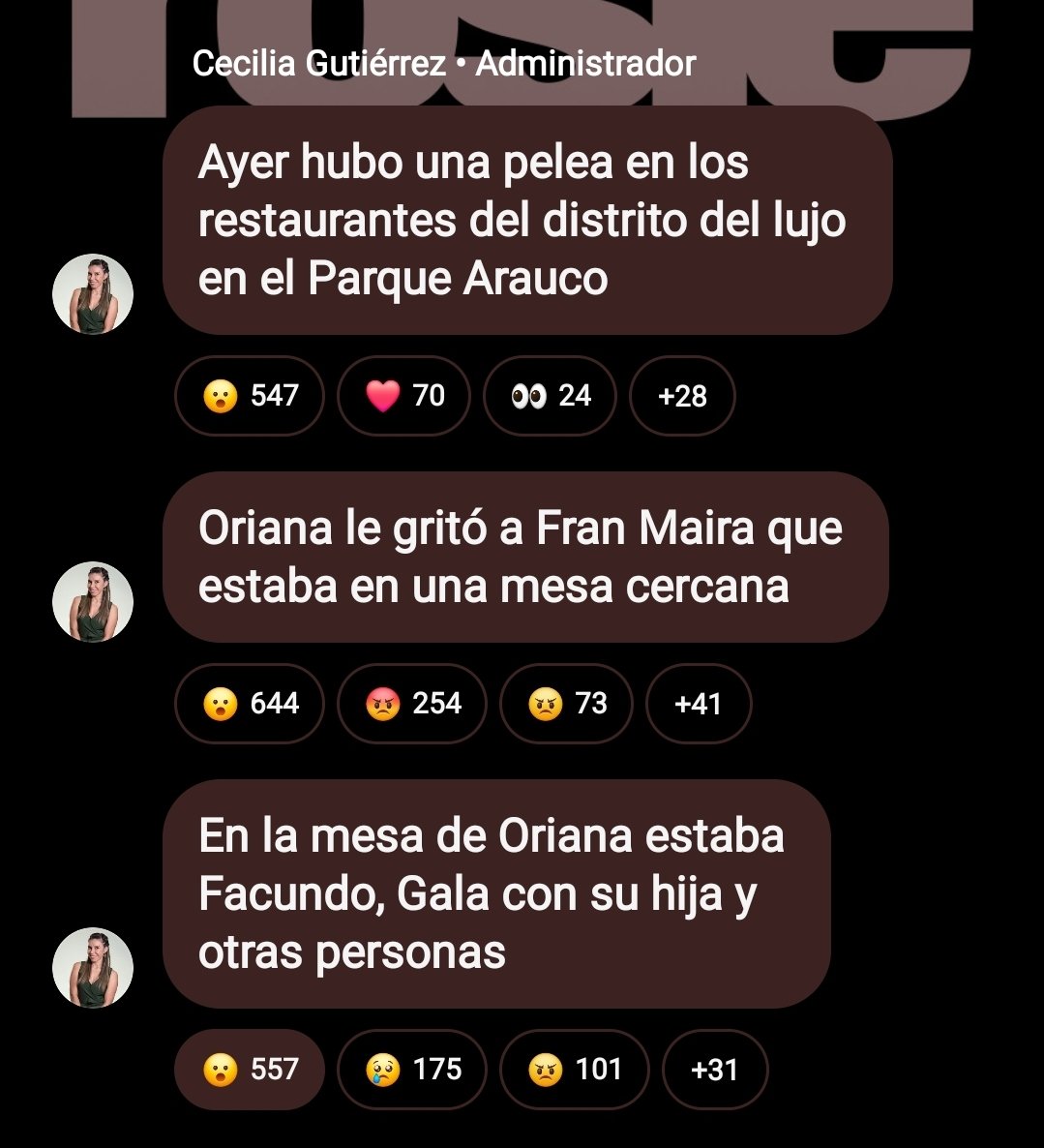 AJorquera98's tweet photo. Para las que dicen que es falso porque lo dice infama, antes lo publico Ceci Gutierrez, que siempre tira la información precisa 😁 #FranMaira https://t.co/9ZZJklgmFC