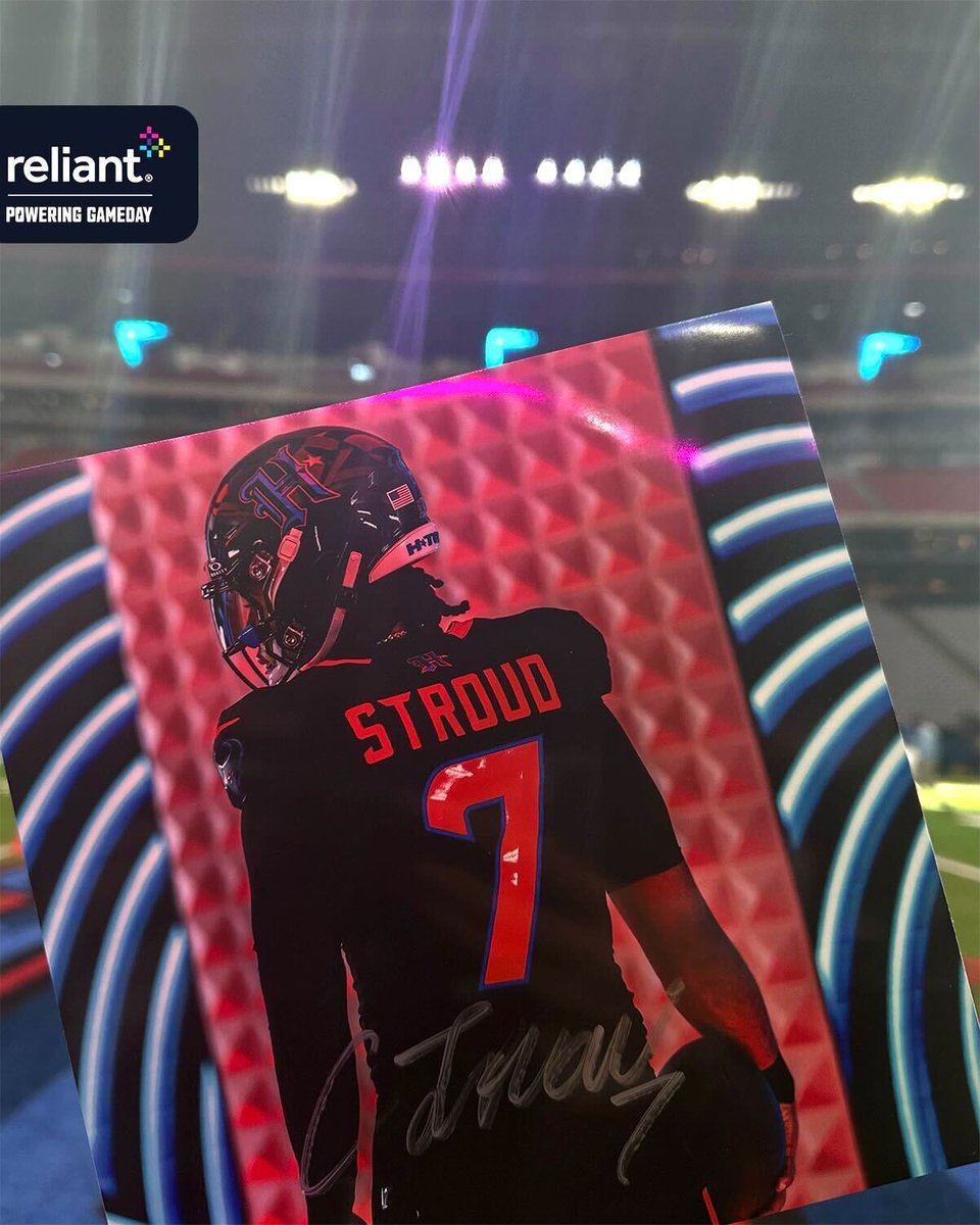 In the spirit of giving… who wants this signed <a href="/CJ7STROUD/">CJ Stroud</a> photo? 😌

🤘 | <a href="/reliantenergy/">reliantenergy</a>