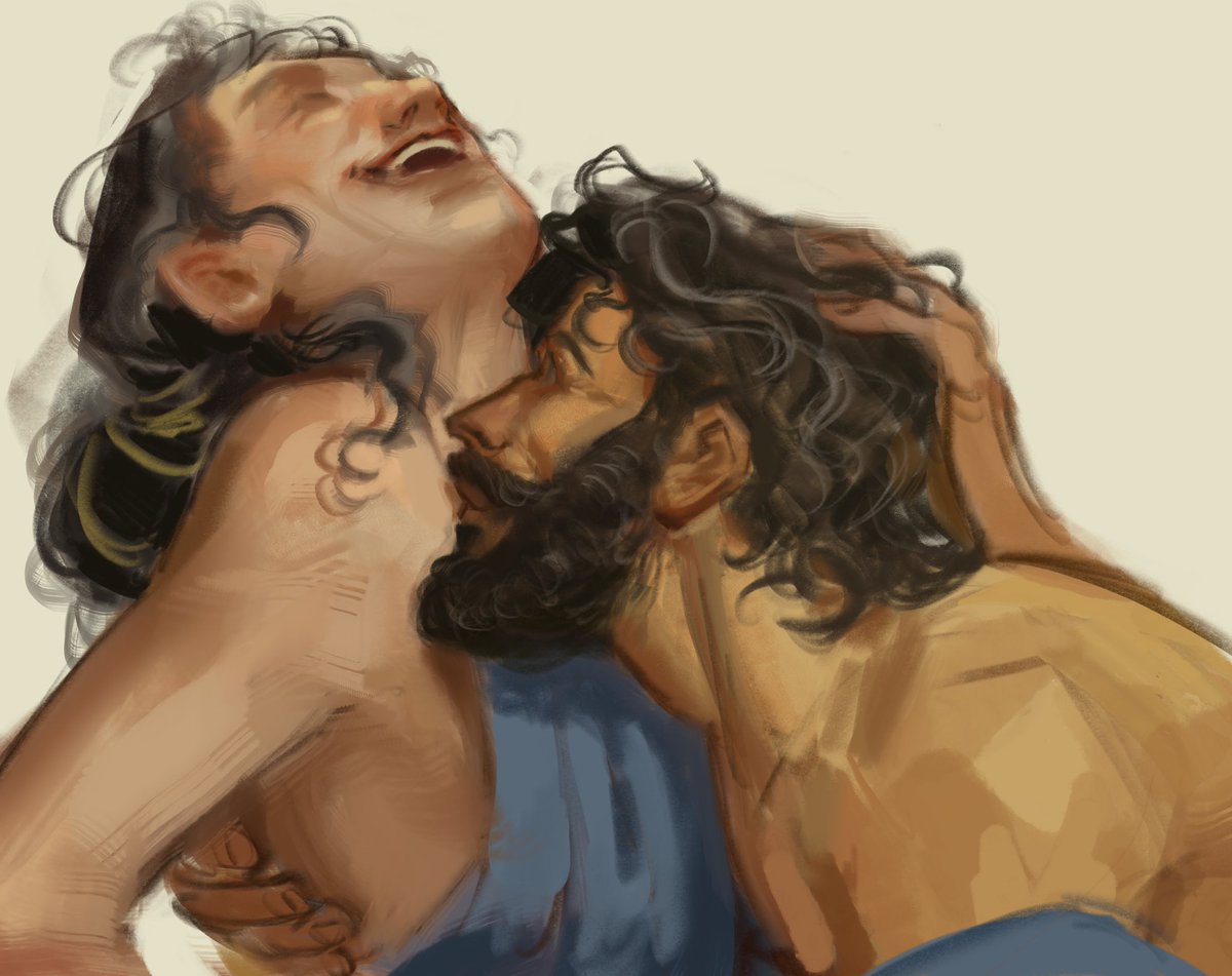 WolfyTheWitch's tweet photo. Quick odypen painting because I’m missing them this Christmas Day https://t.co/2AVksX8kdA