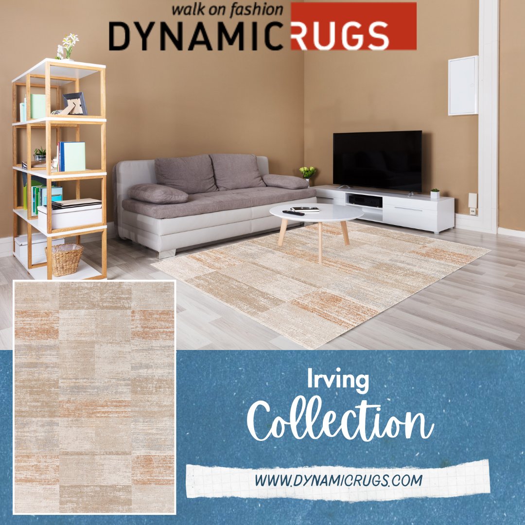 Irving is one of our exciting new collections, featuring cotton-backing and fringed borders. Paired with warm neutral tones, this collection is destined to become an instant classic!

#DynamicRugs #IrvingRug #homeimprovements #homedecor #luxuryinterior