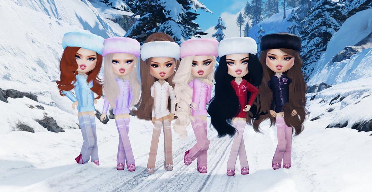 bimbospearl's tweet photo. ❄️Chanel's Annual Winter Photoshoot ft. The Reefside Beauties

Left to Right: @AudreyVDW , @targaryendoll , @bimbospearl , @BlondeKappa , @MiragesSpade , @Astridettes https://t.co/nvD1XjyL1g