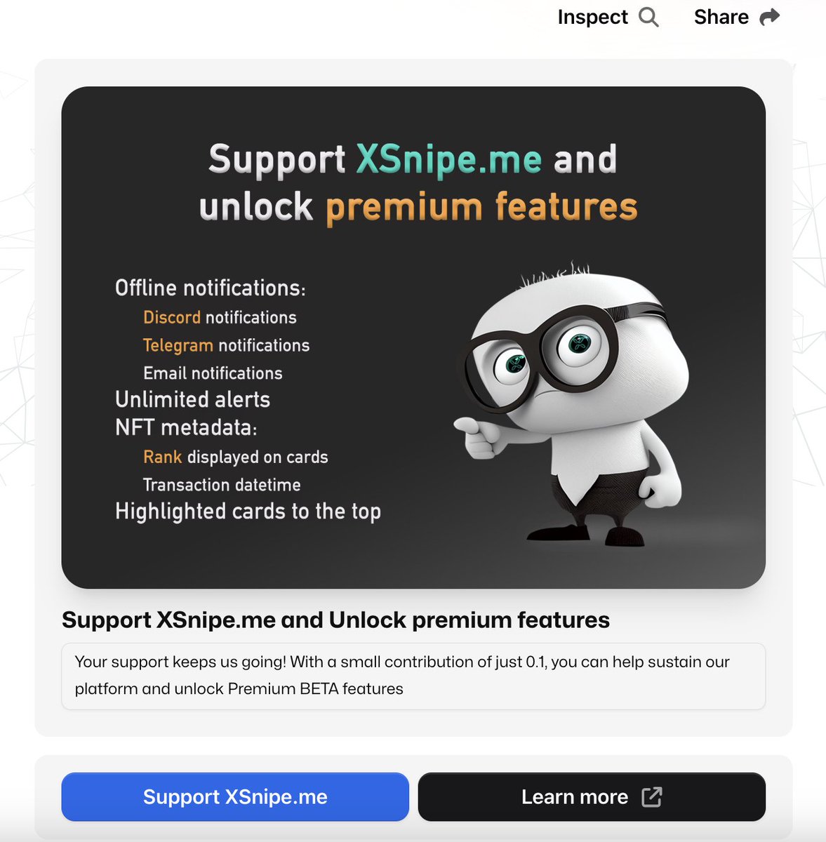 XSnipe | MultiversX tweet media