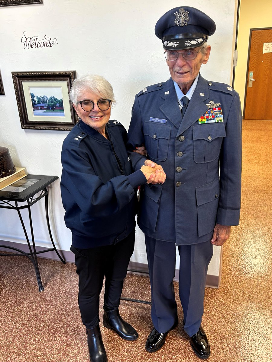 "He deserved the dignity and respect for his service."

Before he'd ride in a Veterans Day parade, retired Lt. Col. Donald Marshall wanted his Air Force uniform complete once again. The Red Cross made sure the nearly 101-year-old veteran was ready. MORE: rdcrss.org/4iOItr2