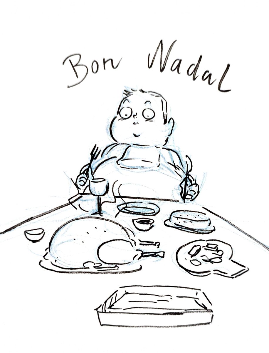 #BonNadal #MerryChristmas #FelizNavidad ¡Cuidado con las comilonas!