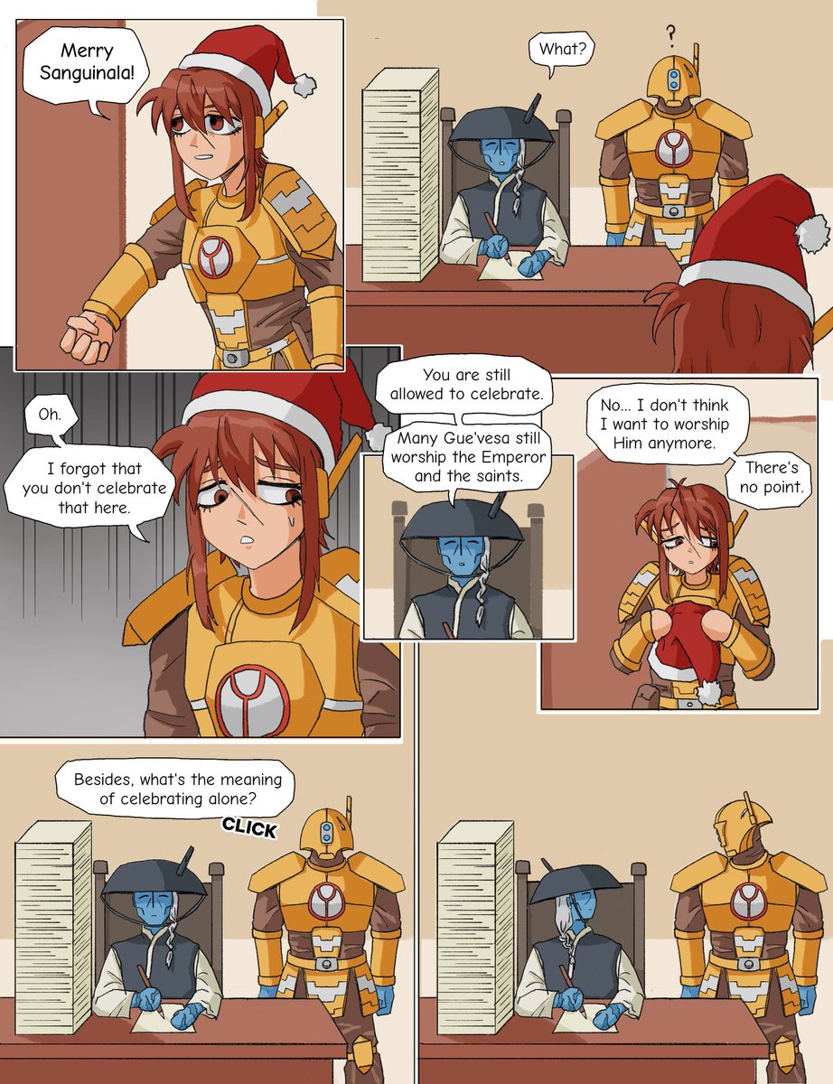 superfeyn's tweet image. Merry Sanguinala! (1/2)