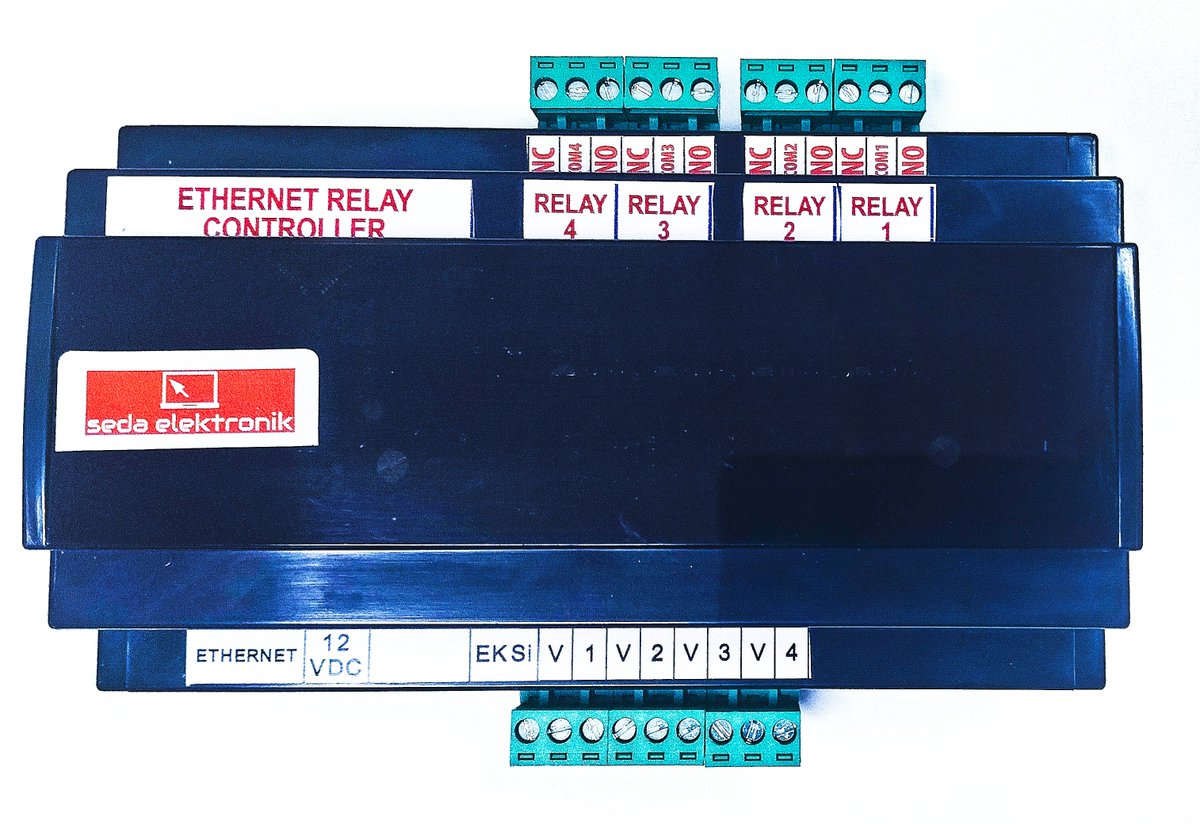 seda_elektronik's tweet photo. Network 4io ürünümüz satışta. Ethernet üzerinden cihaz kontrol/resetleme ve input voltaj takibi için kullanılabilir. #ethernet #röle #input #relay #kontrol #controller #tcp #udp #httpget #sedaelektronik #Network https://t.co/QaMl9ul03E https://t.co/zGydqpYVHN