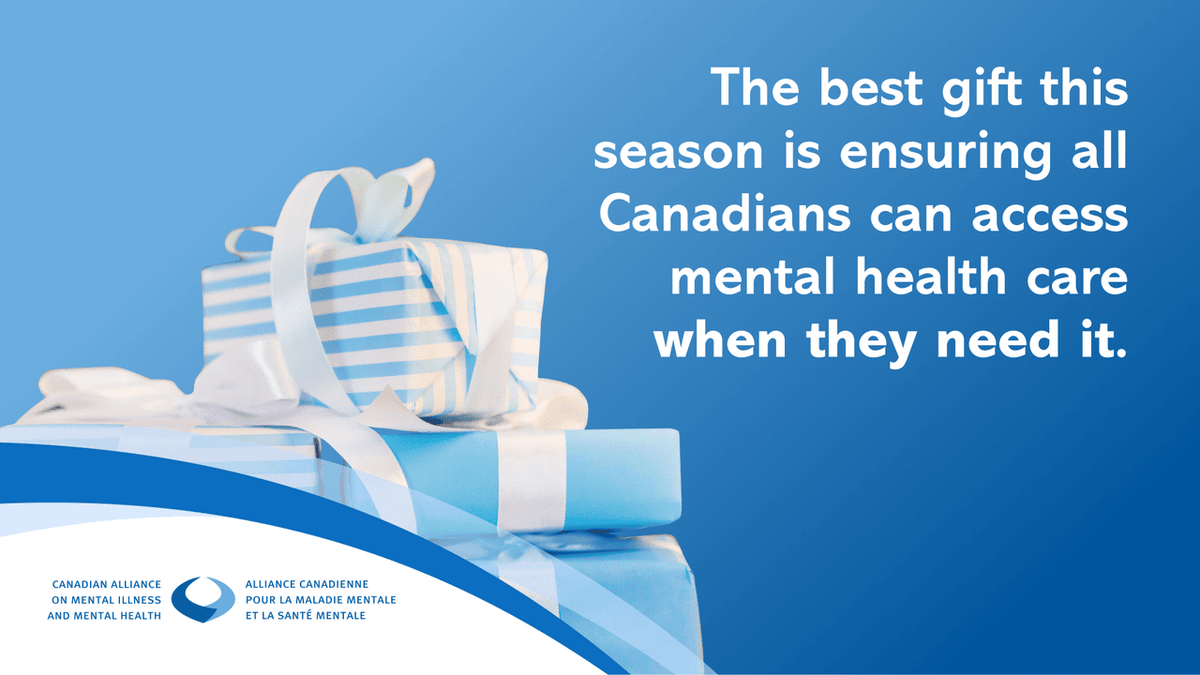 CAMIMH believes the best gift this season is ensuring all Canadians can access mental health and substance use health care when they need it. Let’s continue working toward a healthier and more inclusive Canada.