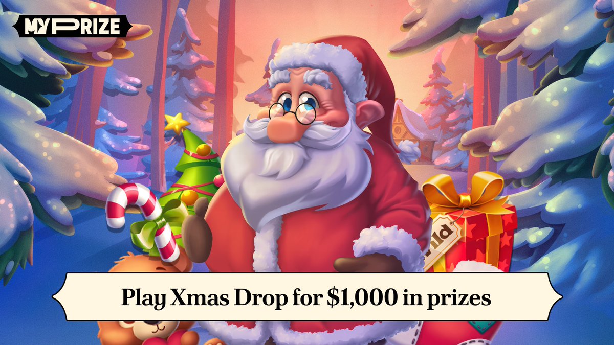 Xmas Drop players are stacking multipliers like presents under the tree.

There’s one day left to unwrap your chance at 150 SC!

Who's making Santa's nice list? 🏆
myprize.com/leaderboard/05…