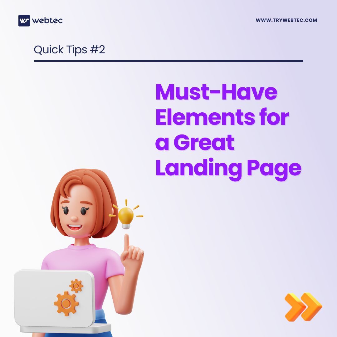 Webtecwebagency's tweet image. Your landing page is your first impression—make it count! 🌟

A great landing page isn’t just about aesthetics—it’s about functionality and trust. Which of these tips will you apply first? Let us know!

Want more insights, tips, and exclusive content? Join our Skool Community!