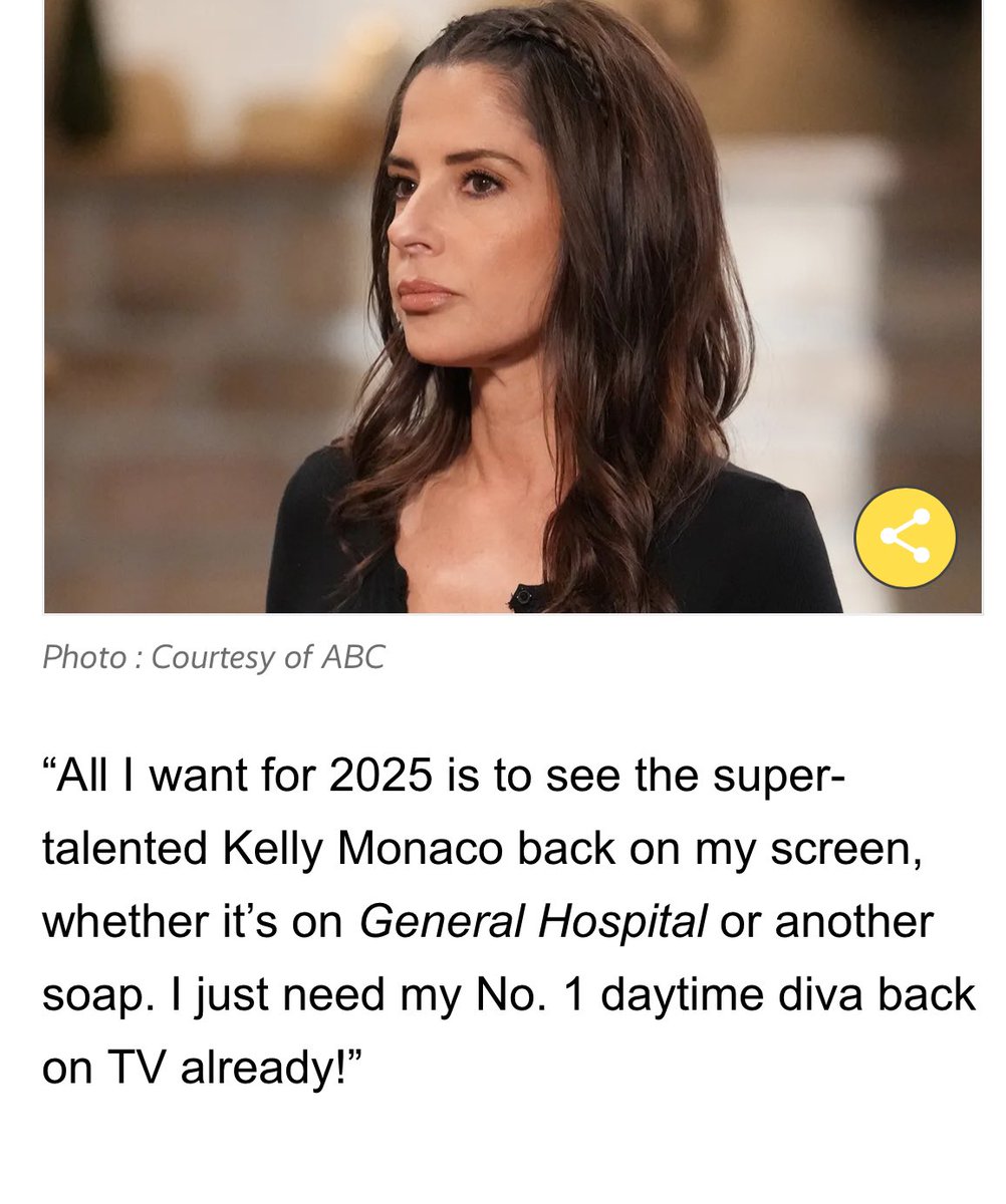 crimsonrum's tweet photo. Couldn’t agree more. We want #KellyMonaco back home on #gh Sam is needed. #IStandwithKelly https://t.co/xpzt2aqSjy