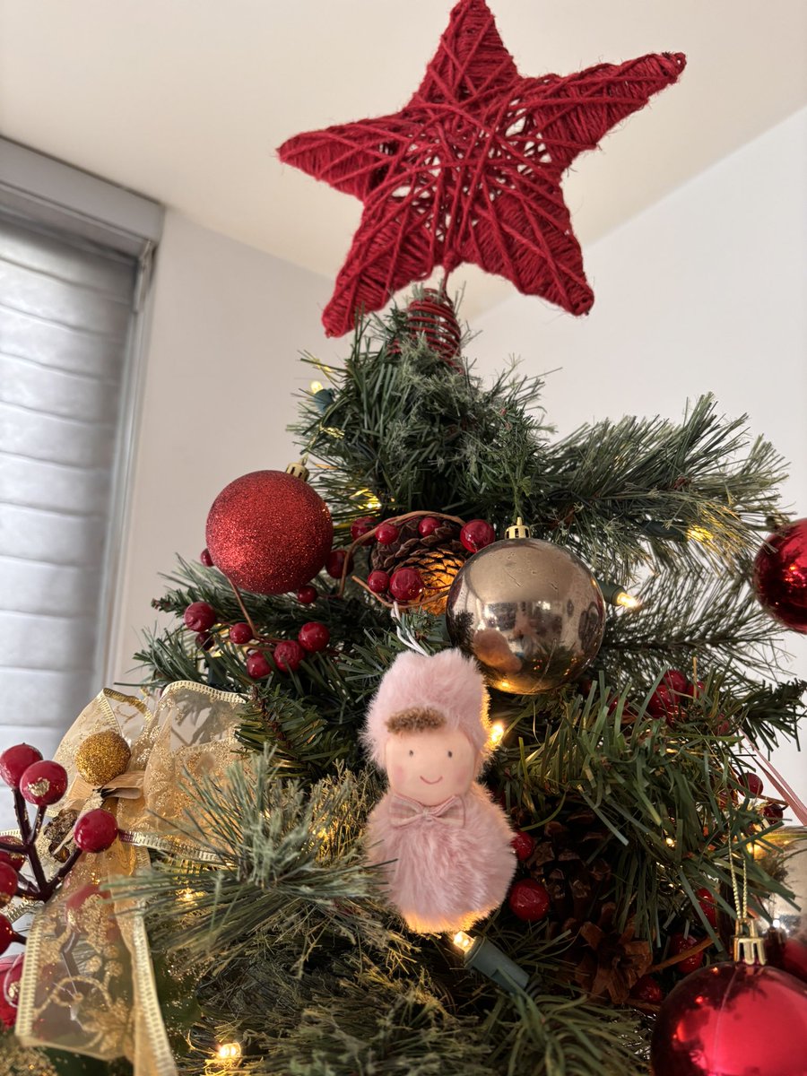 Esto lo puse en mi árbol para todas nosotras #infertilpandy porque mi deseo de Navidad es que ojalá todas, ojalá pronto ♥️🌟🍀🤞🏻 
Las amo a todas y quiero que sepan que aquí me voy a quedar, en espera de que cada una tenga su positivo. 
Siempre infertilpandy ♥️