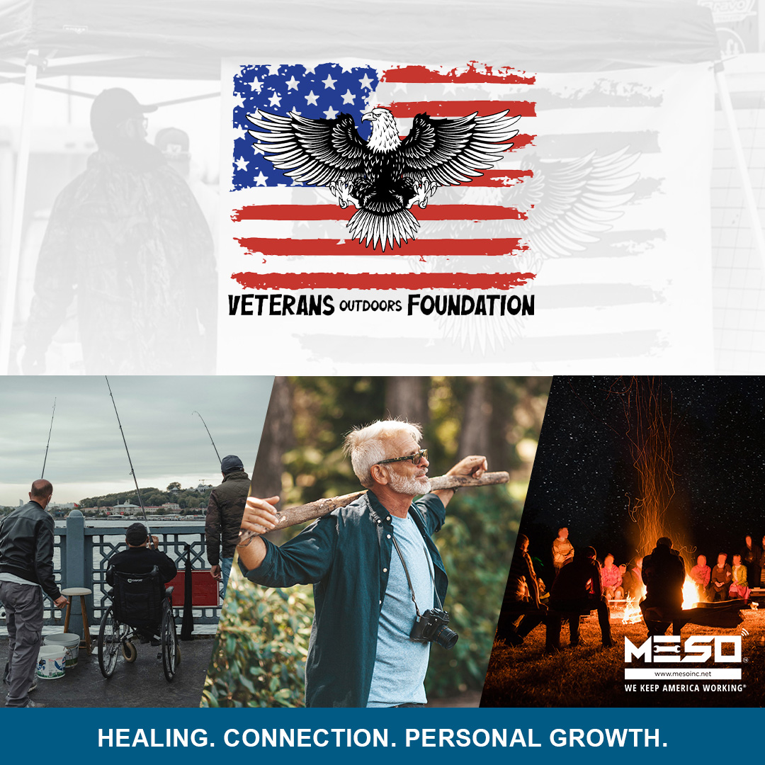 At MESO, we’ve been raising awareness for the Veterans Outdoors Foundation, a cause near and dear to our family. Your support helps provide veterans with outdoor activities that foster healing and personal growth. Let’s make a difference!

Learn here: lnkd.in/e_n4k9A6