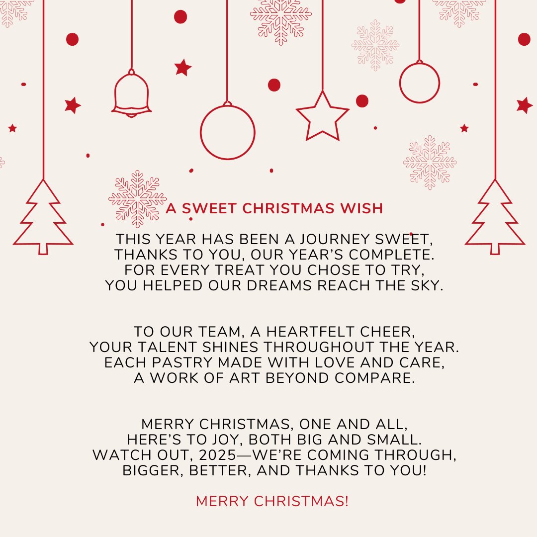 Grateful as 2024 comes to a close!  

Wishing everyone joy and warmth during this festive season, see you in 2025!